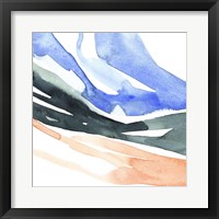 Watercolor Ribbon II Framed Print