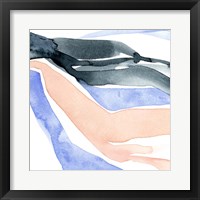 Watercolor Ribbon IV Framed Print