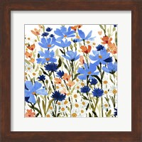 Bright Wildflower Medley IV Fine Art Print