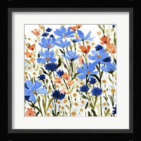 Bright Wildflower Medley IV Fine Art Print