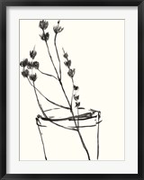 Naive Flower Sketch IV Fine Art Print