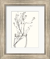 Naive Flower Sketch VI Fine Art Print