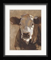 East End Cattle I Framed Print