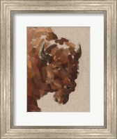Tiled Bison I Fine Art Print