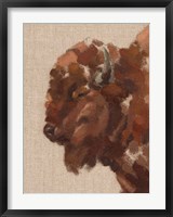 Tiled Bison II Fine Art Print