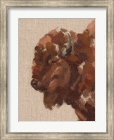 Tiled Bison II Fine Art Print