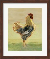 Sunlit Rooster I Fine Art Print