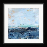 Serene Seascape I Framed Print