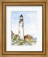Plein Air Lighthouse Study I Fine Art Print