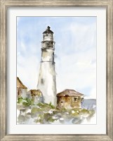 Plein Air Lighthouse Study I Fine Art Print