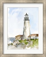 Plein Air Lighthouse Study II Fine Art Print