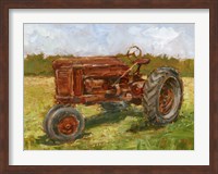 Rustic Tractors II Fine Art Print