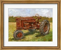 Rustic Tractors II Fine Art Print