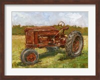 Rustic Tractors II Fine Art Print