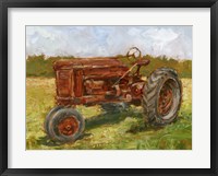 Rustic Tractors II Framed Print