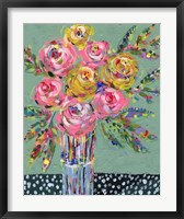 Bright Colored Bouquet I Fine Art Print