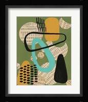 Contemporary Configuration III Framed Print