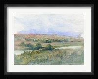 Hilltop Vista I Framed Print
