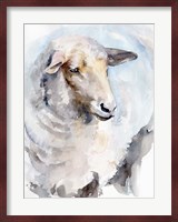 Watercolor Sheep I Fine Art Print