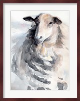 Watercolor Sheep II Fine Art Print