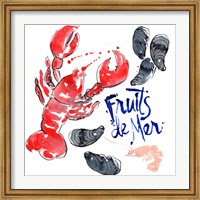Fruits De Mer I Fine Art Print