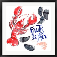 Fruits De Mer I Fine Art Print
