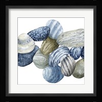 Found Pebbles I Framed Print