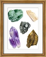 Healing Crystals II Fine Art Print