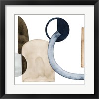 Moving Pieces II Framed Print