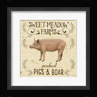 Animal Farm Collection III Framed Print