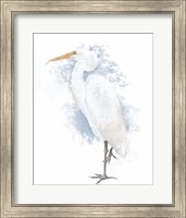 Coastal Heron I Fine Art Print
