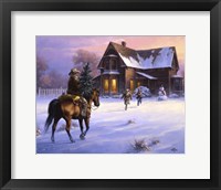 The Day Daddy Brought Home the Tree Fine Art Print