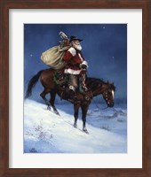 A Cowboy Christmas Fine Art Print