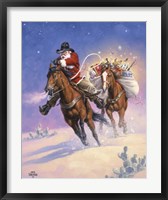Santa's Big Ride Fine Art Print