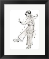 Charleston Dancers I Fine Art Print