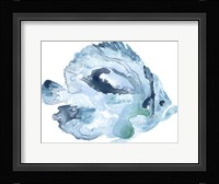 Blue Ocean Fish I Framed Print