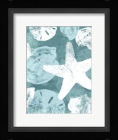 Seabed Silhouettes II Framed Print