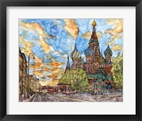 Russia Temple I Fine Art Print