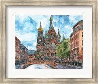 Russia Temple II Fine Art Print