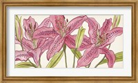 Pink Lilies I Fine Art Print