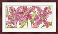 Pink Lilies I Fine Art Print