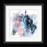 Abstracted Blues II Framed Print