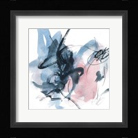 Abstracted Blues III Framed Print