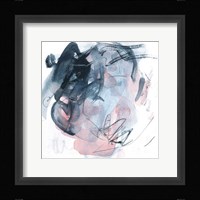 Abstracted Blues IV Framed Print
