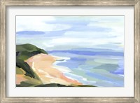 Pastel Coastline II Fine Art Print