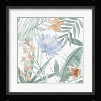 Tropical Welcome I Framed Print