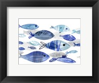 Fish Parade I Fine Art Print