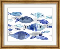 Fish Parade I Fine Art Print