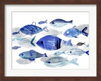 Fish Parade II Fine Art Print