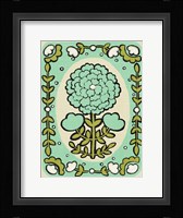 Gouache Florals I Framed Print